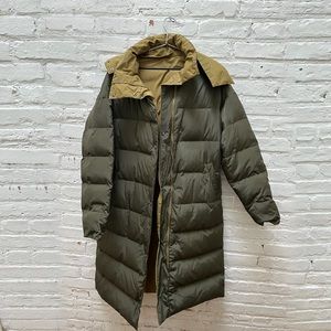 Sweaty Betty Reversible Maxi Duvet Puffer Coat